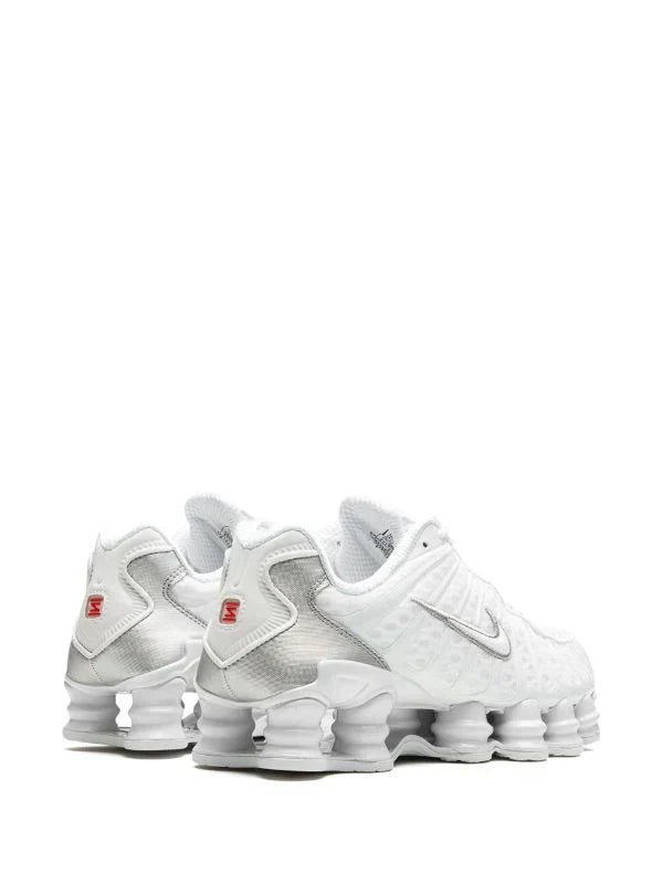 SHOX TL White & Metallic Silver
